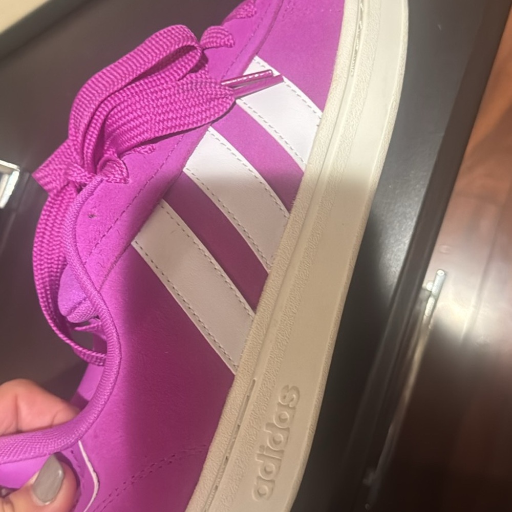 Adidas Cloudfoam Pink Comfort Shoes